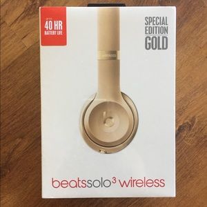 Beats Solo 3 Wireless — Gold